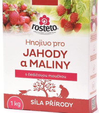 Hnojivo s čadičovou múčkou - jahody a maliny - Rosteto - predaj hnojív - 1 kg