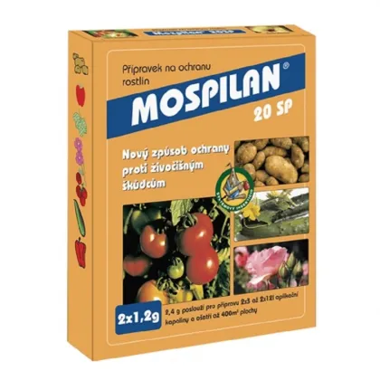 Ochrana proti voškám, moliciam - Mospilan - 20 sp - 2 x 1,2 g