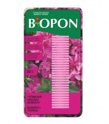 BoPon tyčinkové hnojivo na muškáty - 30 ks