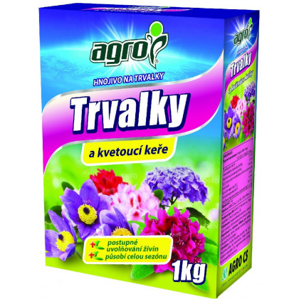 Agro - Organominerálne hnojivo na TRVALKY - 1 kg