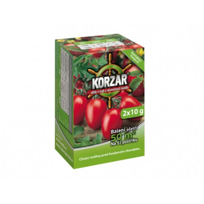 Korzar - prípravok proti hubovým chorobám - 2x10 g