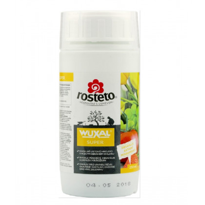 Wuxal super – kvapalné hnojivo - Rosteto - 250 ml