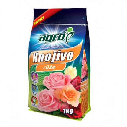 Agro - Organo - minerálne hnojivo na ruže - hnojivá - 1 kg