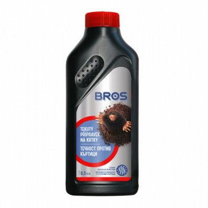Bros - Tekutý prípravok na odpudzovanie krtkov - 500 ml