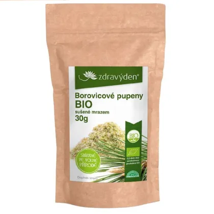 Borovicové púčiky - prášok - BIO kvalita - 30 g