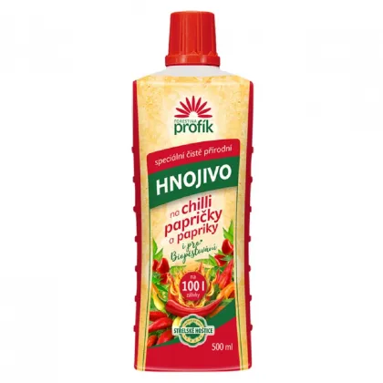 Hnojivo na chilli a papriky - Profík - tekuté hnojivo - 500 ml