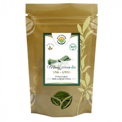 Mladý zelený jačmeň - Hordeum vulgare - BIO sušená šťava - 50 g