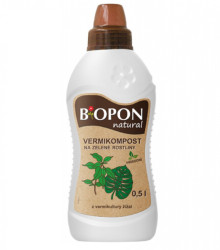 Hnojivo s vermikompostom pre zelené rastliny - BoPon - 500 ml