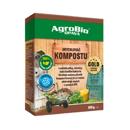 Urýchľovač kompostu Gold - AgroBio - 500 g