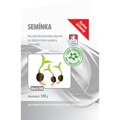 Bacti SM - Stimulátor zdravia rastlín pre semienka - predaj stimulátorov - 100 g