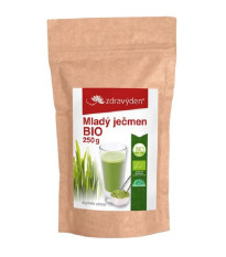 Mladý jačmeň BIO - prášok - BIO kvalita - 250 g