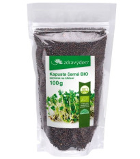 BIO Kel čierny - Brassica Oleracea - predaj bio semien na klíčenie - 100 g