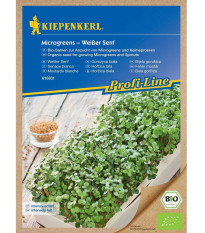 BIO Biela horčica - microgreens - predaj semien - 50 g