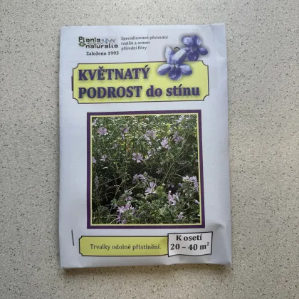 Kvetnatý podrast do tieňa - Planta Naturalis - lúčna zmes - 40 g